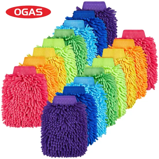OGAS OEM High Quality Microfiber Waterproof Car Wash Mitt