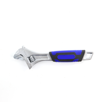 Multi-Purpose 200MM Heavy Duty Adjustable Wrench with Rubberized Anti-Slip Grips: Your Ultimate Tool for Various Applications