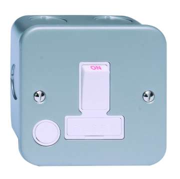 13A Dp Switched Fused Unit Flex Outlet MC
