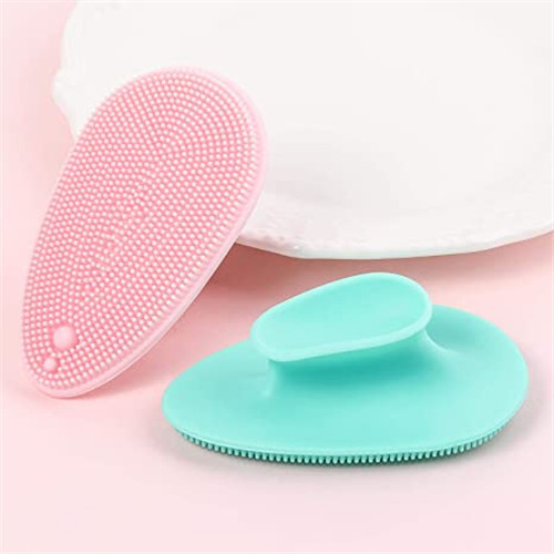 Handmatige gezichtsreiniging Brush Pad Soft Face Cleanser