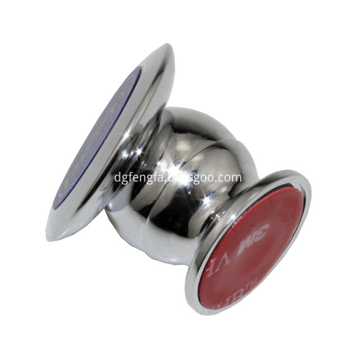 Zzinc Alloy Magnetic Phone Holder Silver Zzinc Alloy Magnetic Phone Holder Silver
