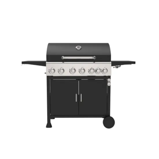 Factory Direct Supply Commercial Gas Grill 5 Burner Gas Grill With Side Burner Outdoor Bbq