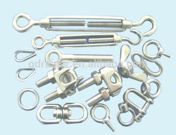 steel and stainless turnbuckles and riggings
