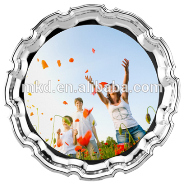Meikeda Sublimation metal Plates With Curled Edge
