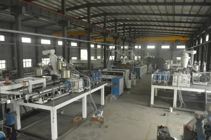 Efficient PVDF Plastics Film Casting Machine