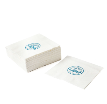 Printed Lunch Napkins 1/4 Fold With Logo