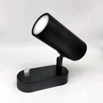 Manual Adjustable Brightness Night Light - Warm White Dimmable LED Wall Lamp for Bedroom & Hotel Room