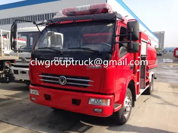 DONGFENG Duolika 5CBM Water Tank Fire Truck