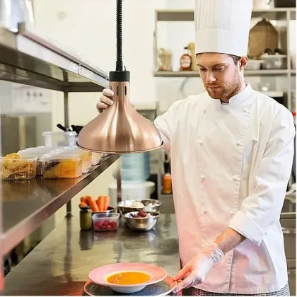 Commercial Kitchen Equipment Electric Buffet Food Warmers Heating Food Warming Heat Lamp