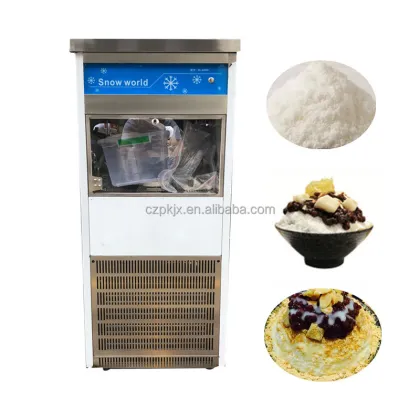 Commercial Stainless Steel Snowflake Making Chocolate Milk Snow Ice Machine