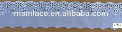new design TC ribbon embroidered borders