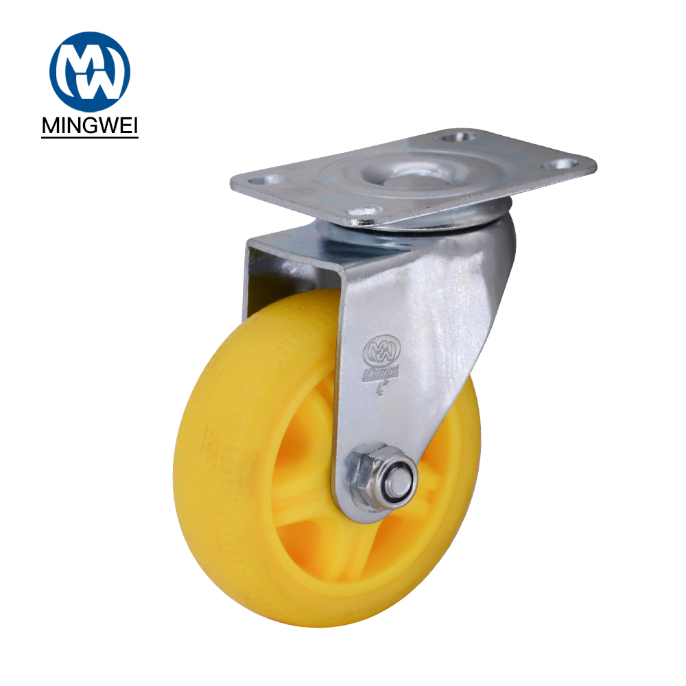 Media TPR Caster Wheel 4 pulgadas 120 kg