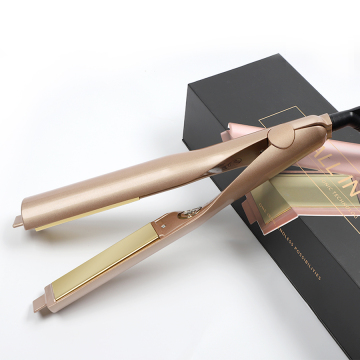 7 Day Shipping: Portable 2-in-1 Flat Iron & Curling Iron with Titanium Anion Technology
