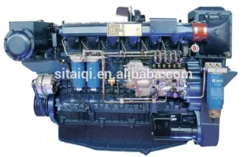 WEICHAI Deutz WP12C Series Marine Diesel Engine 350hp 400hp 450hp 500hp 550hp