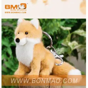 Fox Plush Toys Keychain