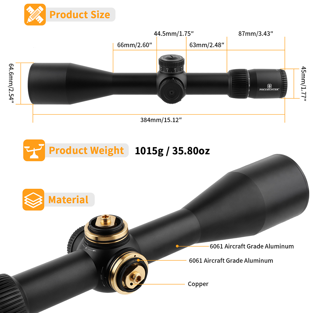 Hunting Scope 5 25x56 301 7