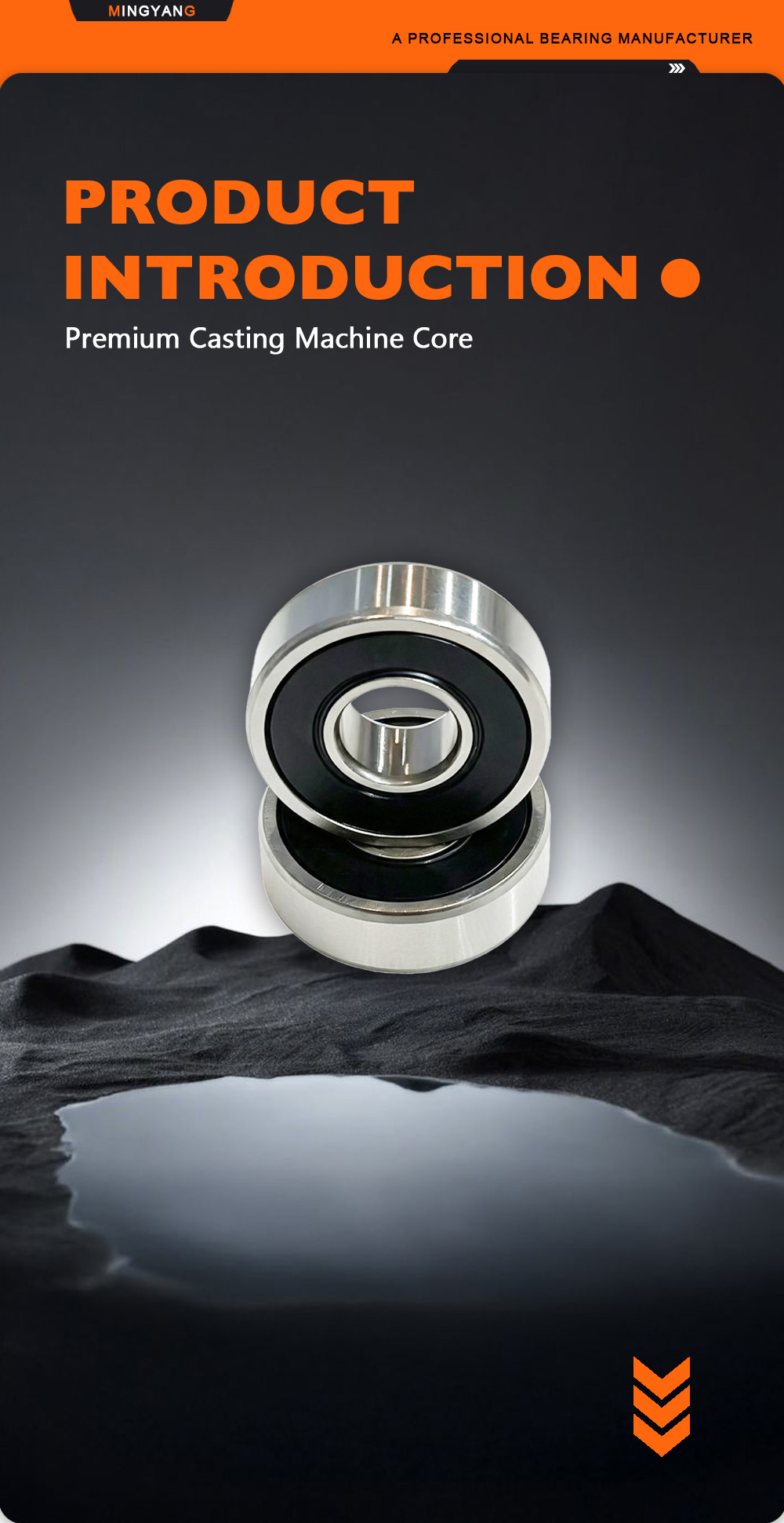 6000‑2RS Rubber Shielded Precision Bearing x