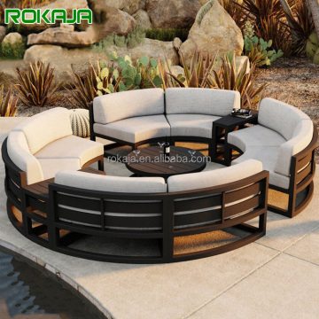 Bộ sofa ngoài trời bằng nhôm sang trọng