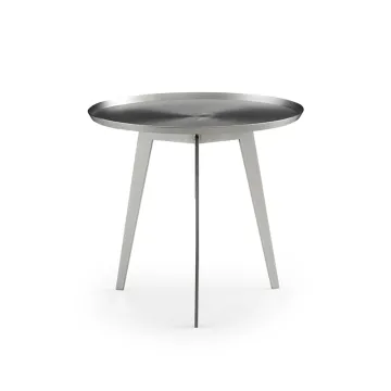 Living room storage stainless steel side table