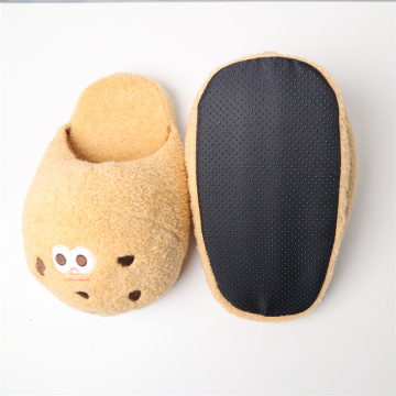Antiskid Fashion Thick Comfort Cookie-Shaped Fur Fluffy Slippers