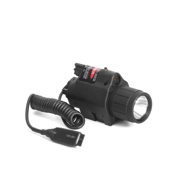 LUGER High Quality Red Laser Sight & LED Flashlight Combo with 20mm Mount
