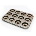 Molde para hornear pastel de galletas duradero de 12 tazas