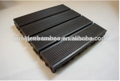 ECO-friendly bamboo outdoor garden flooring