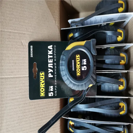 Water Proof Rubber Covered One Lock Tape Measure