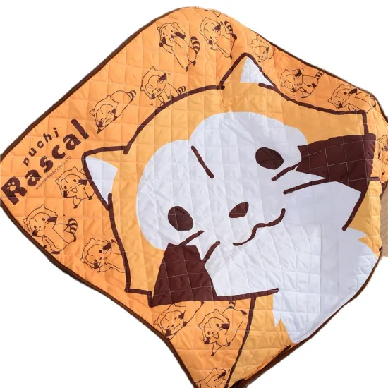 Firstclass quality quilted textile Air conditioning blanket Exported to Japan Children's cartoon blanket Japan's original single