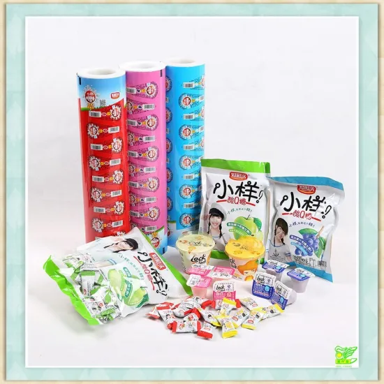 Food grade laminated plastic packaging film