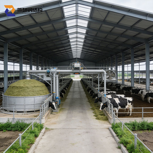 Сучасні сталеві укриття для тваринництва