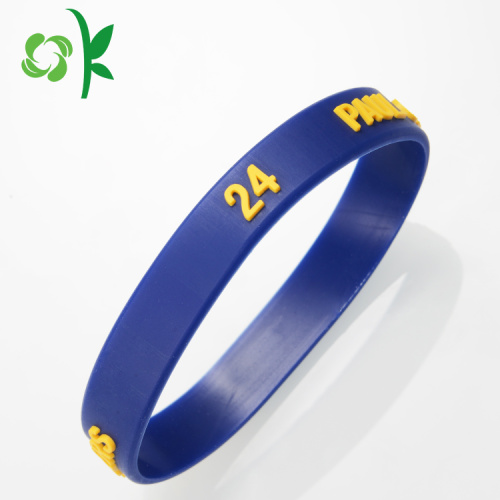 Personalized Cool Fashion Unique Blue Silicone Gelang