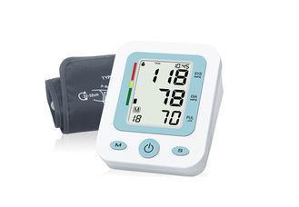 White Auto Digital Blood Pressure Monitors BP Irregular Hea