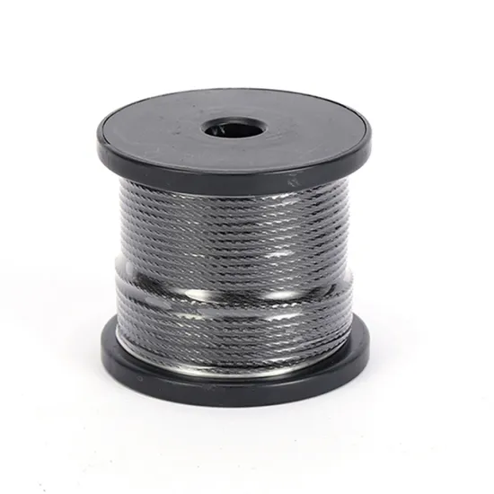 Durable Black Oxide Stainless Steel Wire Rope