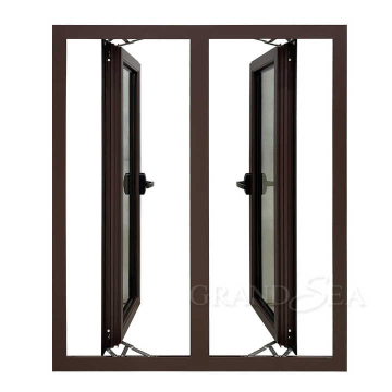 Aluminum Double Swing Casement Glass French Doors