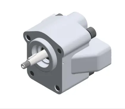 Industrial machine external gear pumps