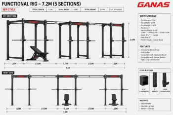 Heavy-Duty Commercial Gym Rig