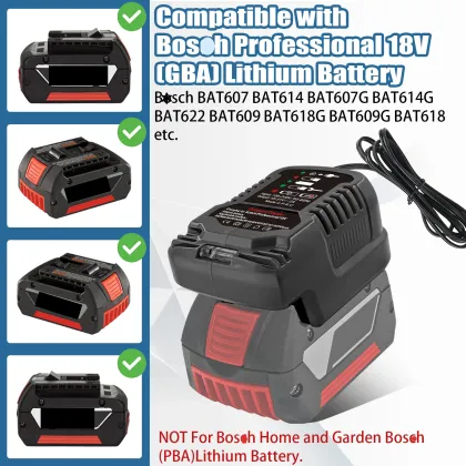 Cheapest Mini Battery Chargers with Over Current Protection for Bosch 18V Lithium Battery