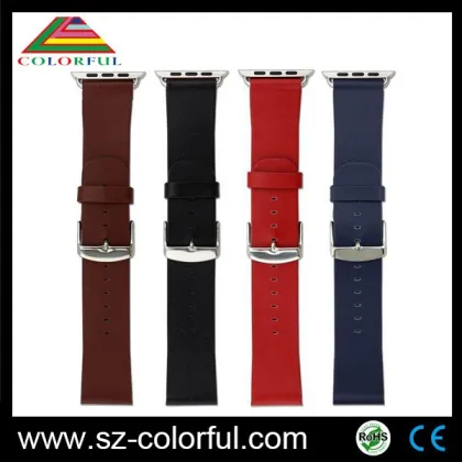 Fashionable leather Watch Band Strap for apple watch , for apple watch band