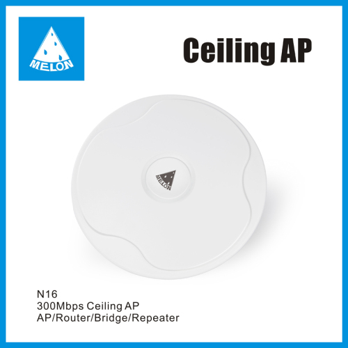 Wireless access point ceiling AP 300Mbps RT3052 with omni antenna 2T2R, Melon N18