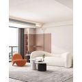 Desainer Italia Telu Seater Kanthi Armrests