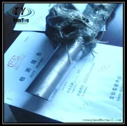 Alloy Titanium Pipes Ti6Al4V