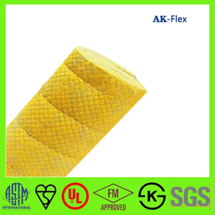 Fire redardant acoustic absorption glass wool, fiber glass