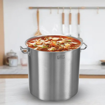 Large hotel restaurant cookware stainless steel soup pot