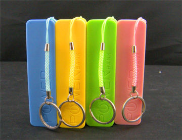 Mini pocket colorful mobile phone charger portable power bank 2000mah HE-618[HONGYI]