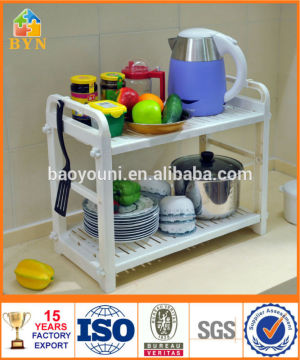 BYN 2 tiers kitchen storage shelf rack DQ-1310