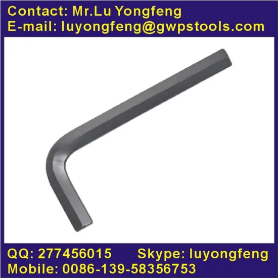 CR-V metric black nickel finished standard allen key
