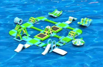 Adult floating Inflatable Water Park Play Equipment Sea water park For Adult