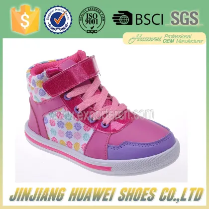 2016 Girls Kids Children pink Shoes for beautiful girls