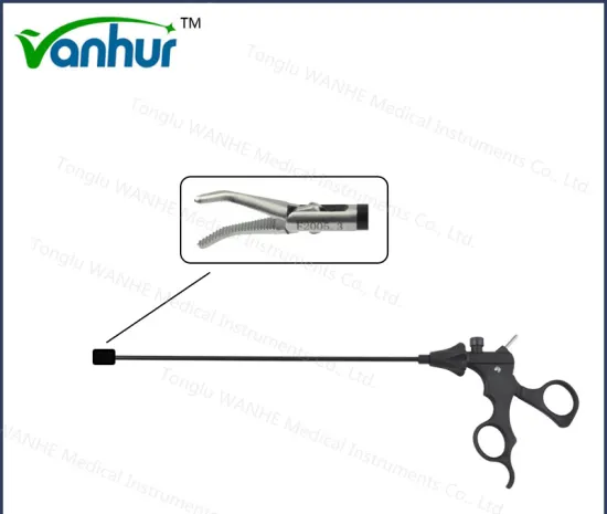 5mm Laparoscopic Curved 30degree Dissecting Forceps